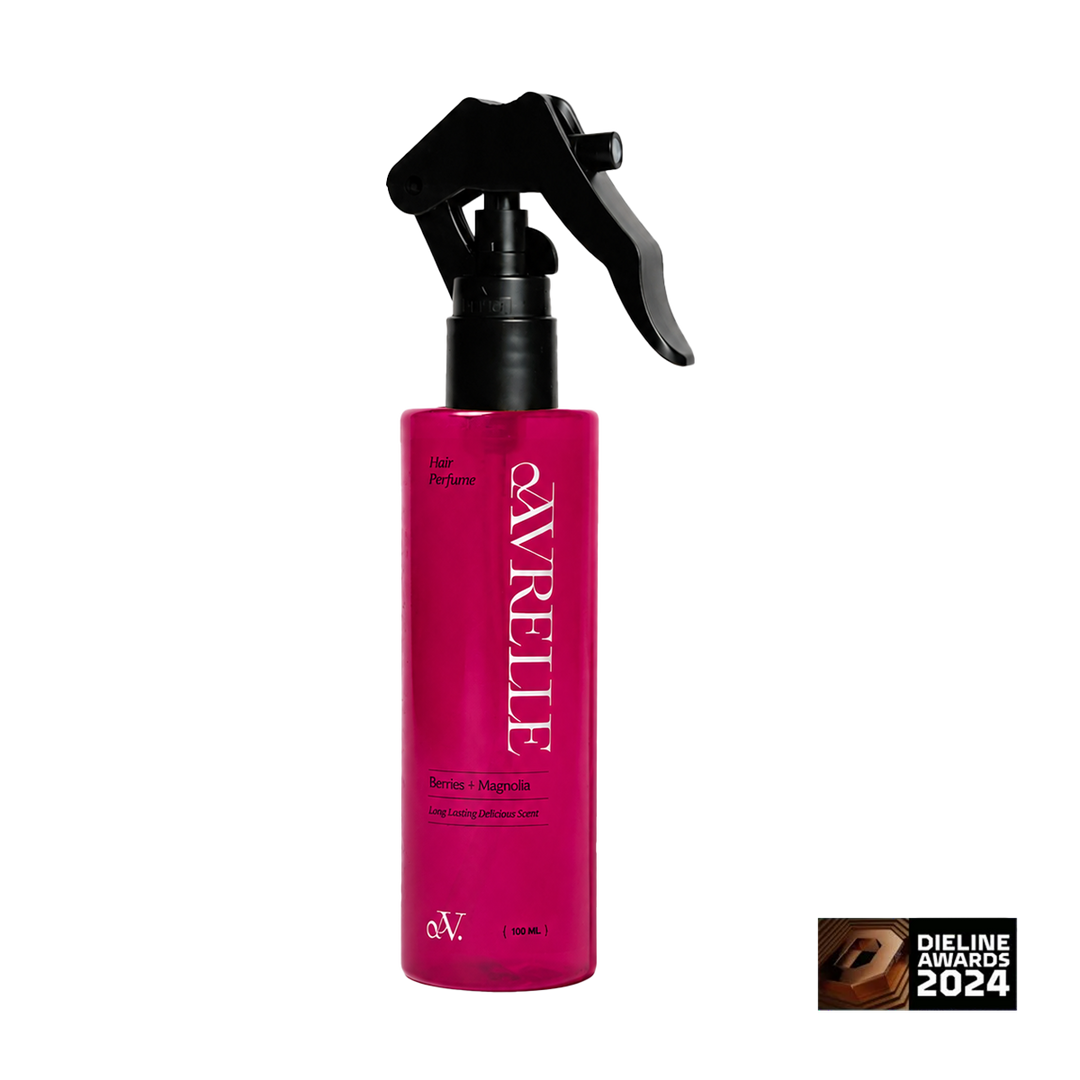 عطر الشعر بالتوت وزهرة المانغوليا