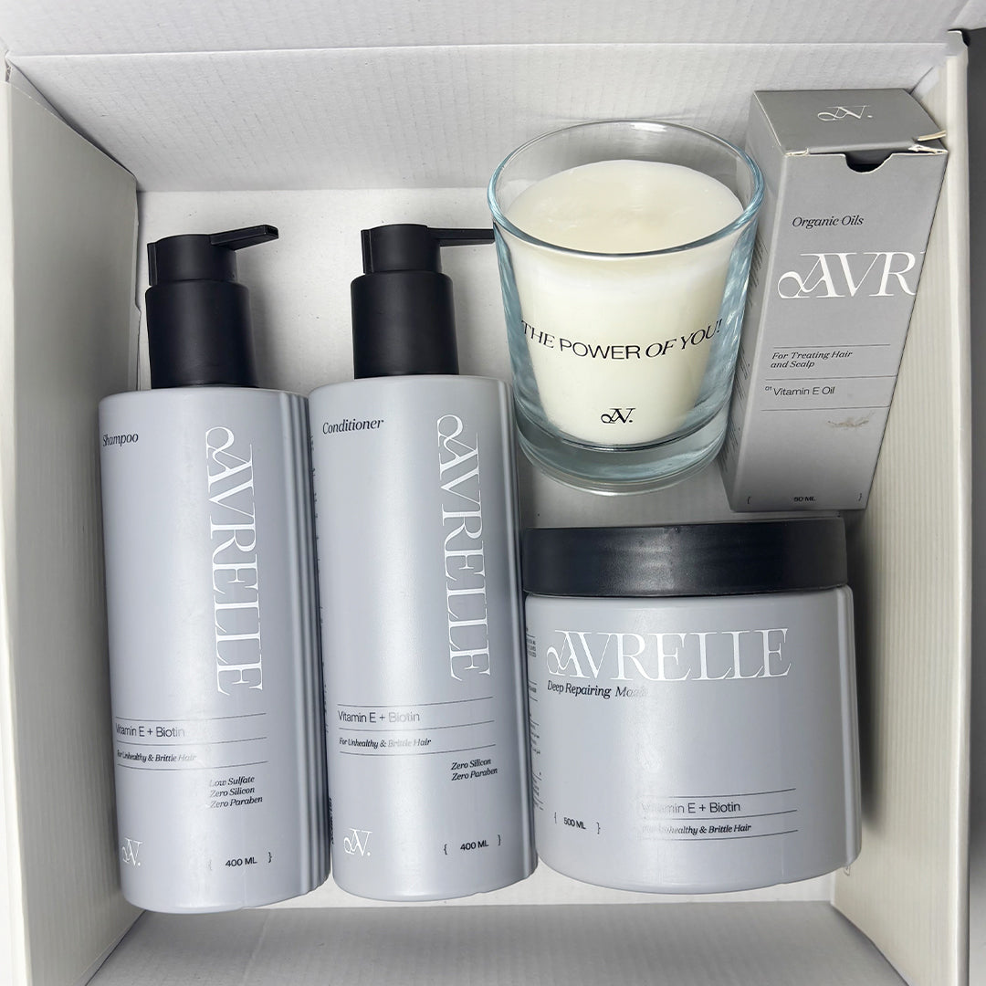 بوكس الكريسماس للانقاذ الشامل بفيتامين E والبيوتين