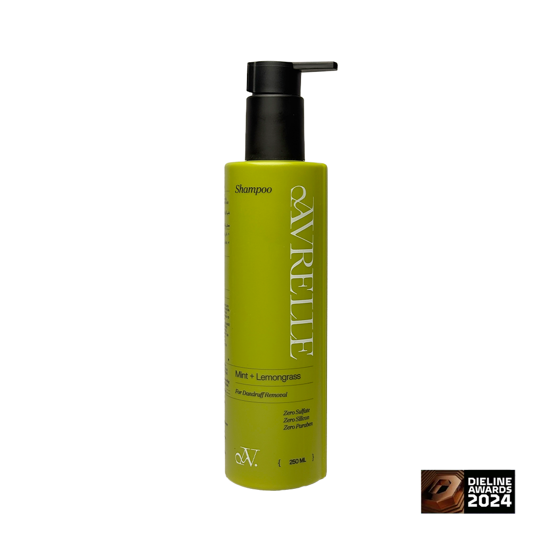 شامبو للتنظيف العميق ضد القشره بالنعناع و عشبة الليمون