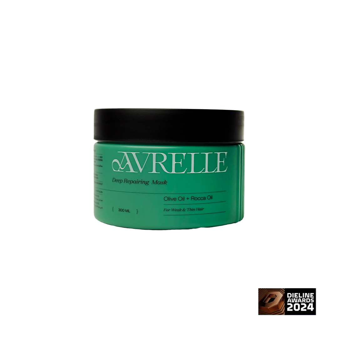 ماسك لترطيب عميق للشعر الضعيف و الخفيف بزيت الزيتون و زيت الجرجير