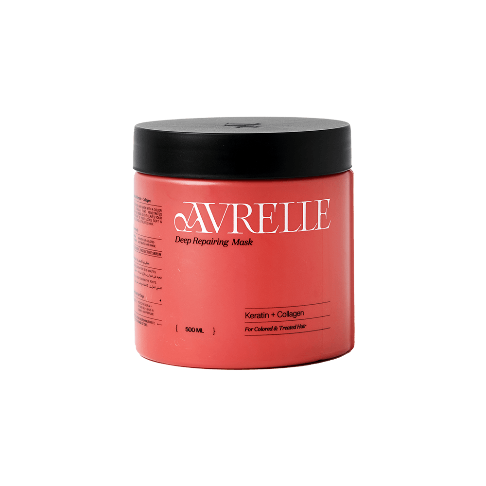 AVRELLE KERATIN + COLLAGEN DEEP MOISTURIZING HAIR MASK FOR REPAIRING ...